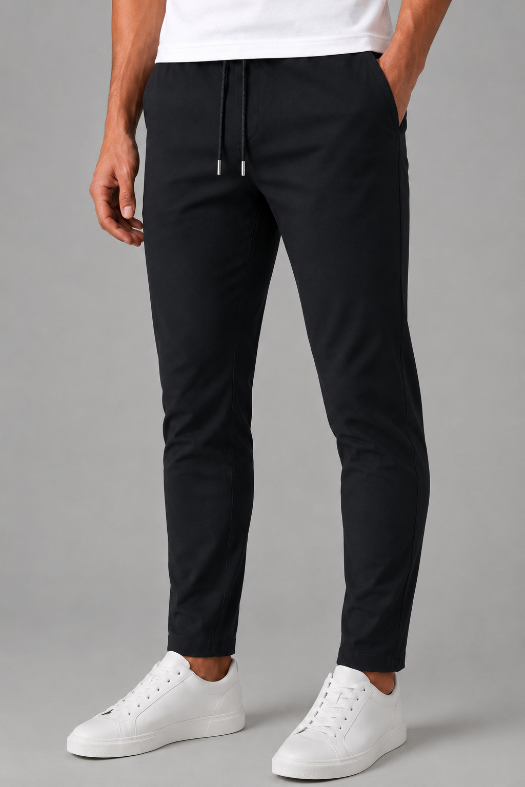 MILANO TECH PANTS – OBSIDIAN BLACK