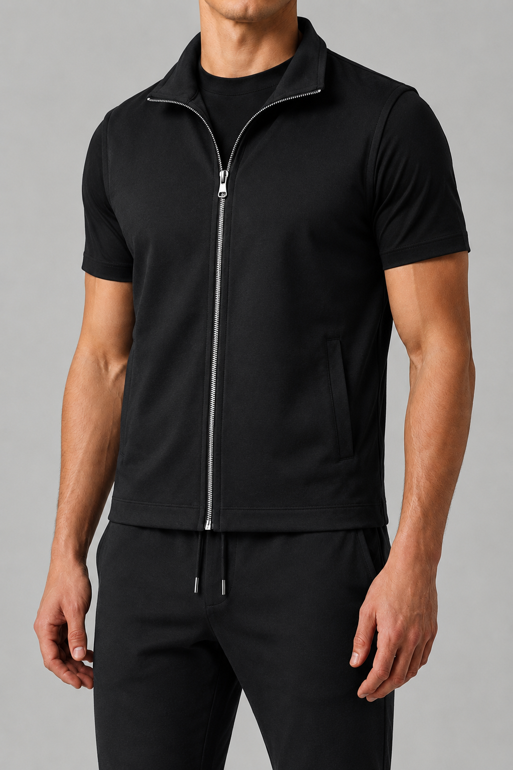 MILANO TECH GILET - OBISDIAN BLACK