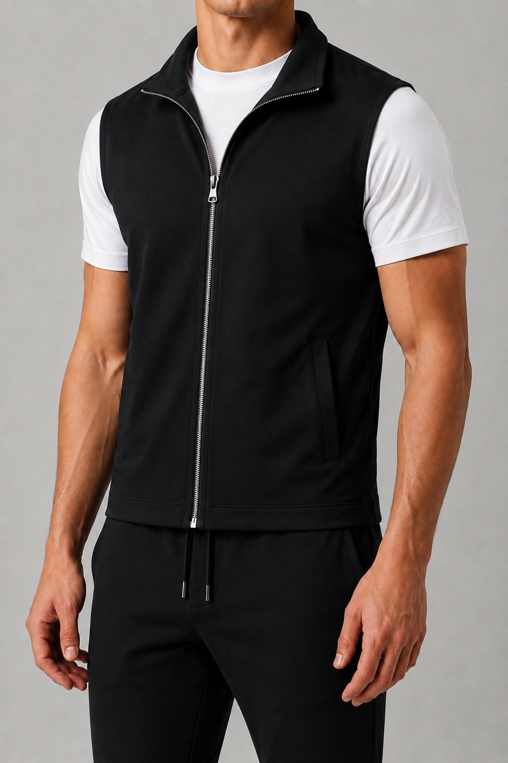 MILANO TECH GILET - OBISDIAN BLACK
