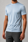 T-SHIRT AZURE BLUE