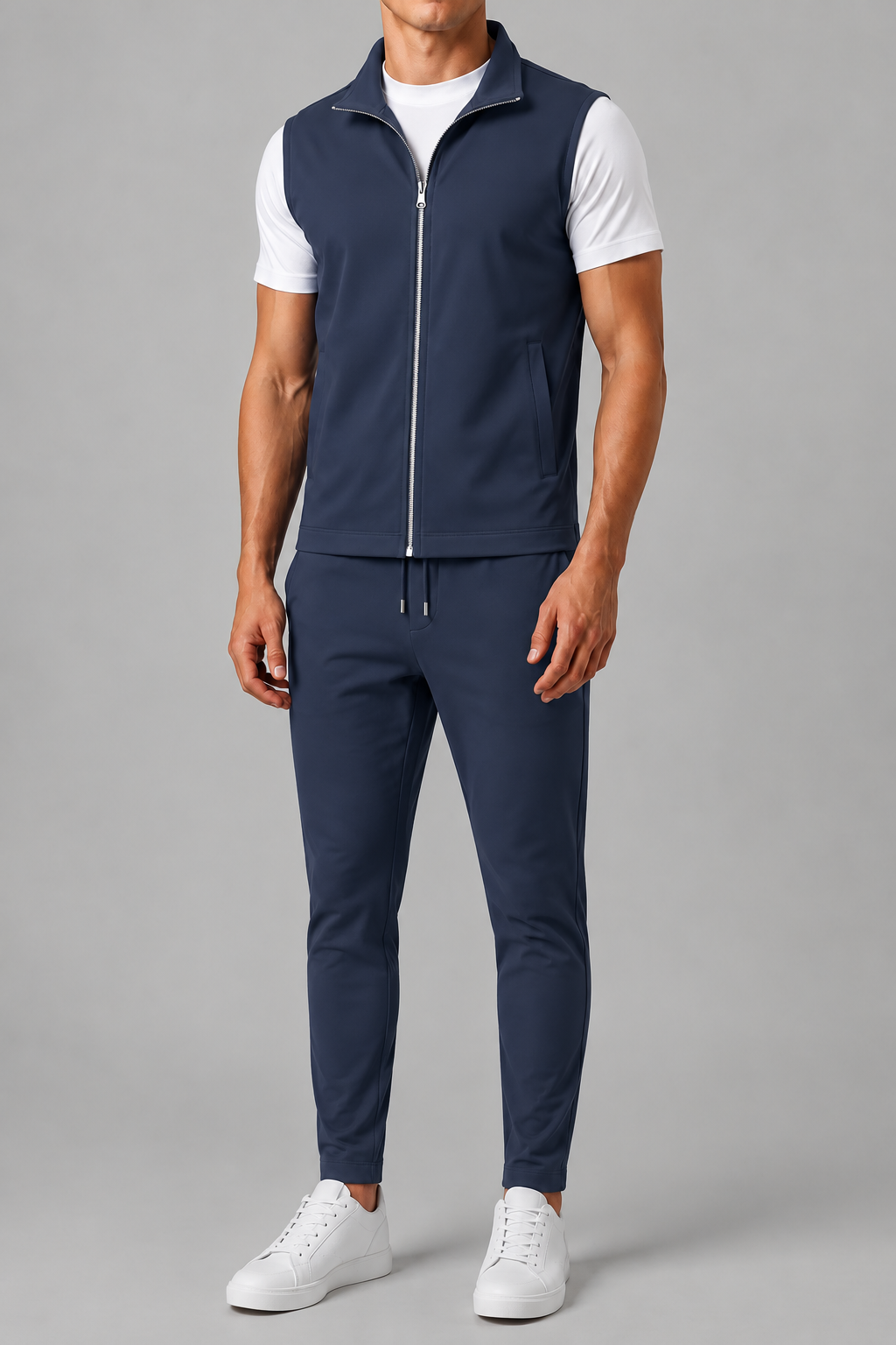 MILANO GILET NAVY BLUE