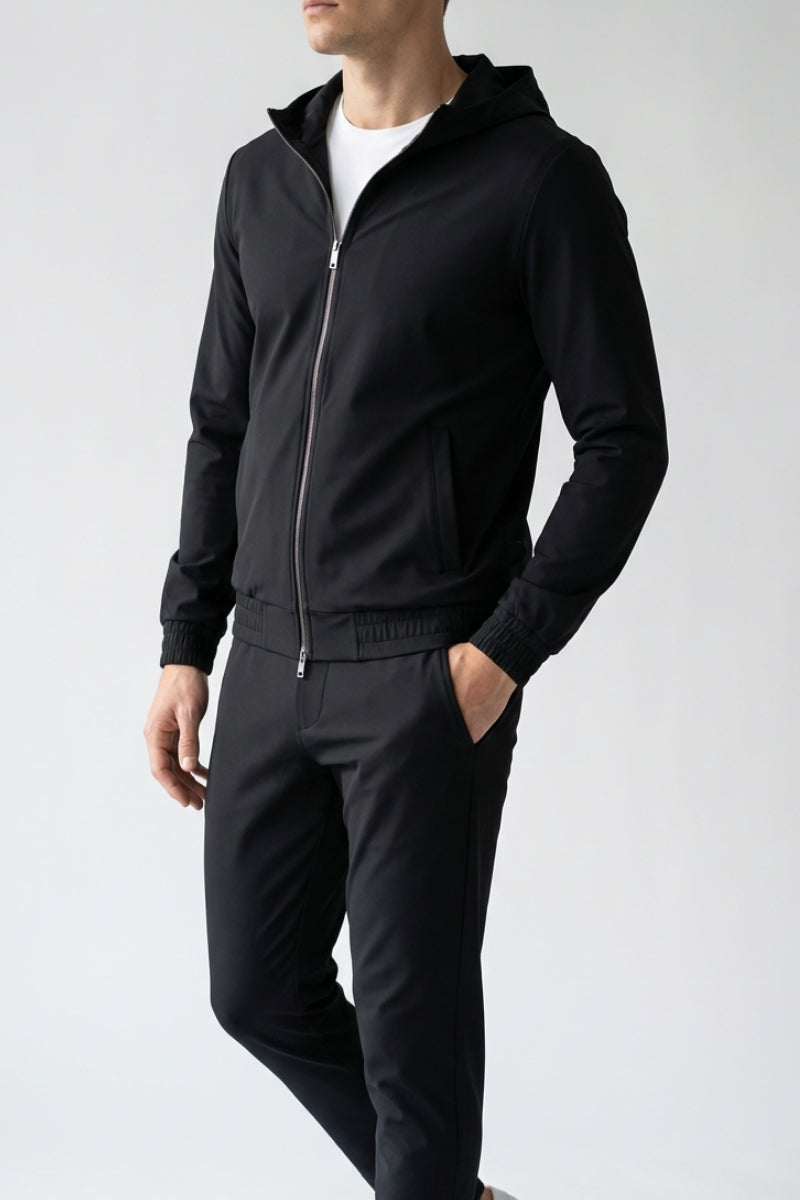 HOODED OBSIDIAN BLACK
